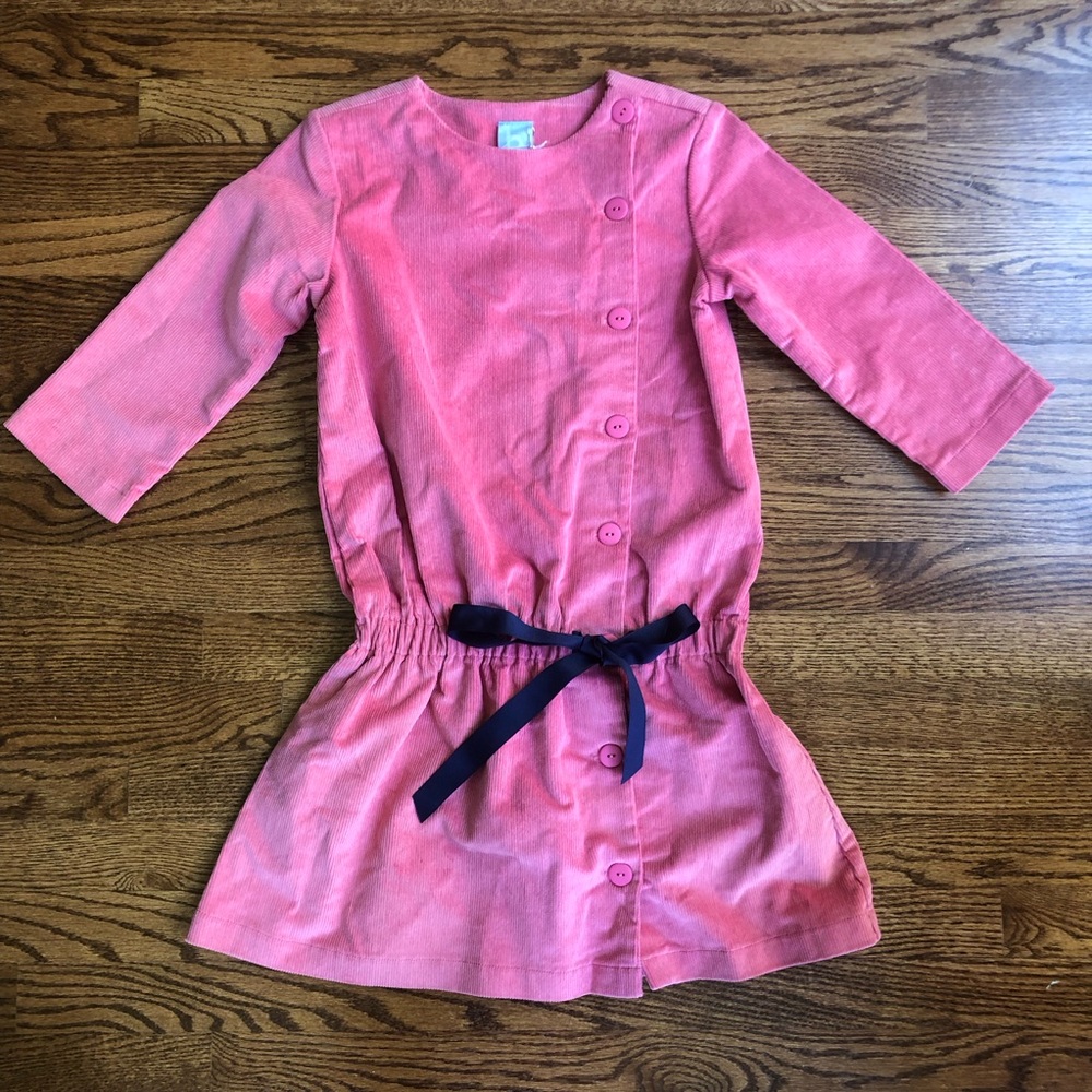 NEW Bella Bliss Pink Corduroy Dress